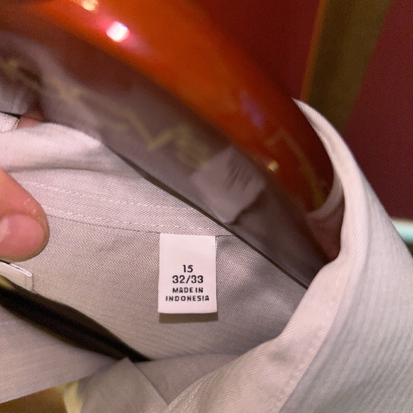 Calvin Klein Light Grey Dress Shirt - Picture 3 of 3